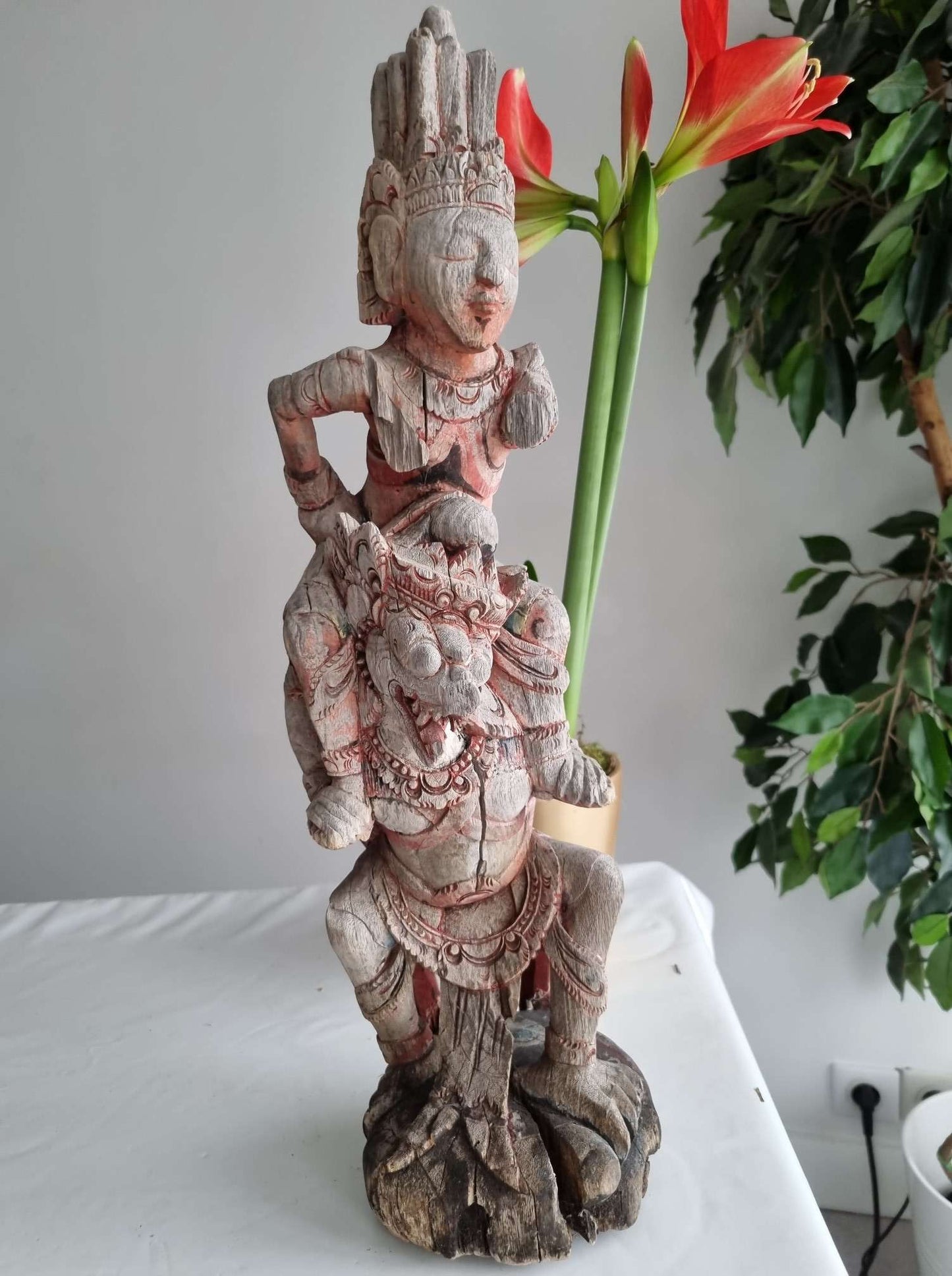 Garuda Wisnu statue vers 1950-1970 ---