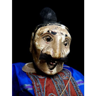U Swe Yoe le viel homme marionnette birmane XXème