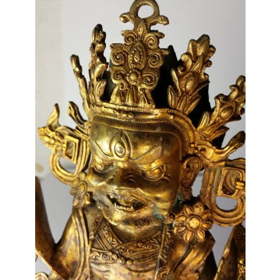 Statue tibet XXème ---