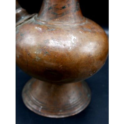 Grande cruche à eau tibétaine XXème ---