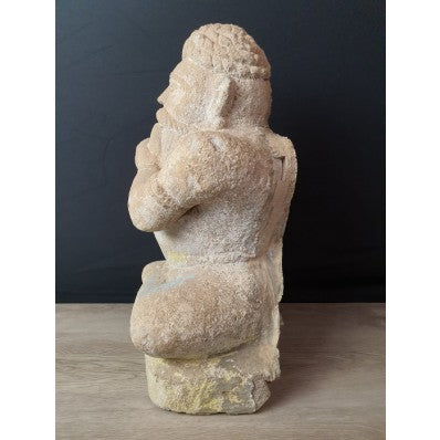 Statue indienne : Grande statue en pierre