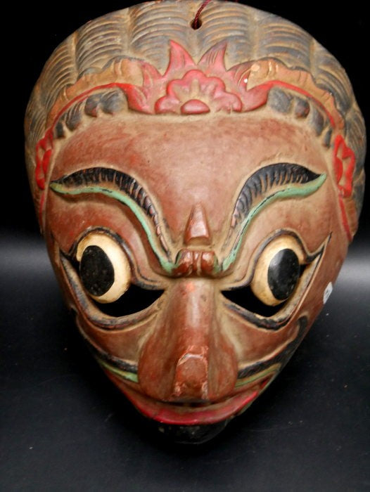 Masque du Wayang Javanais Mil. XXème