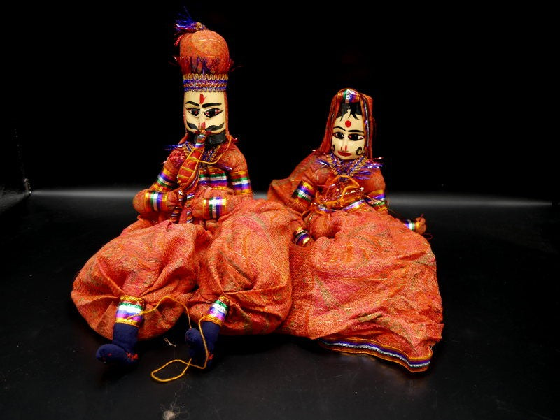 Kathputli : Marionnette du rajastan XXème
