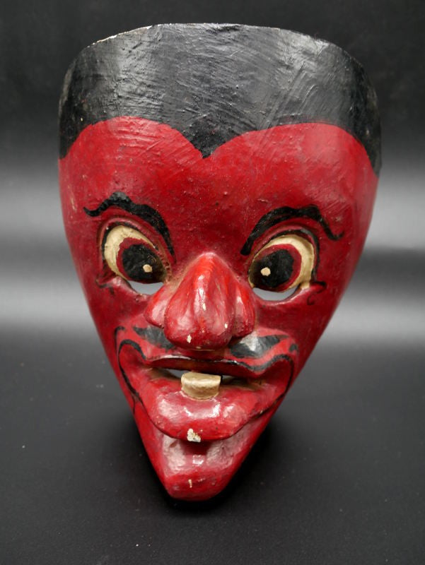 Masque javanais du Topeng mil. XXème