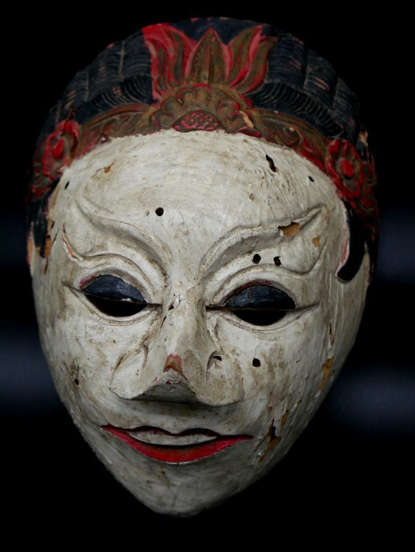 Masque javanais du Topeng mil. XXème