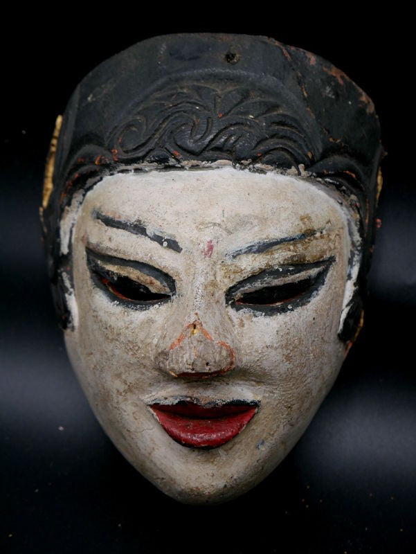 Masque javanais du Topeng mil. XXème