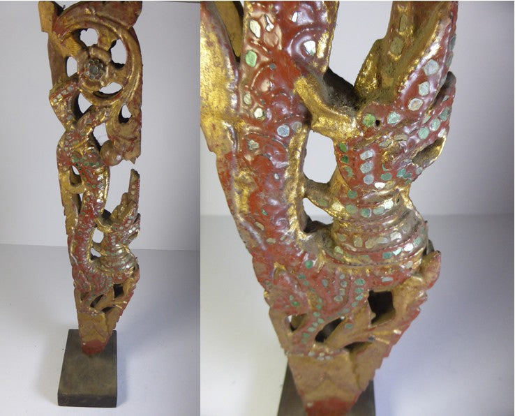 Pièce d'ornement birman deb. XXème