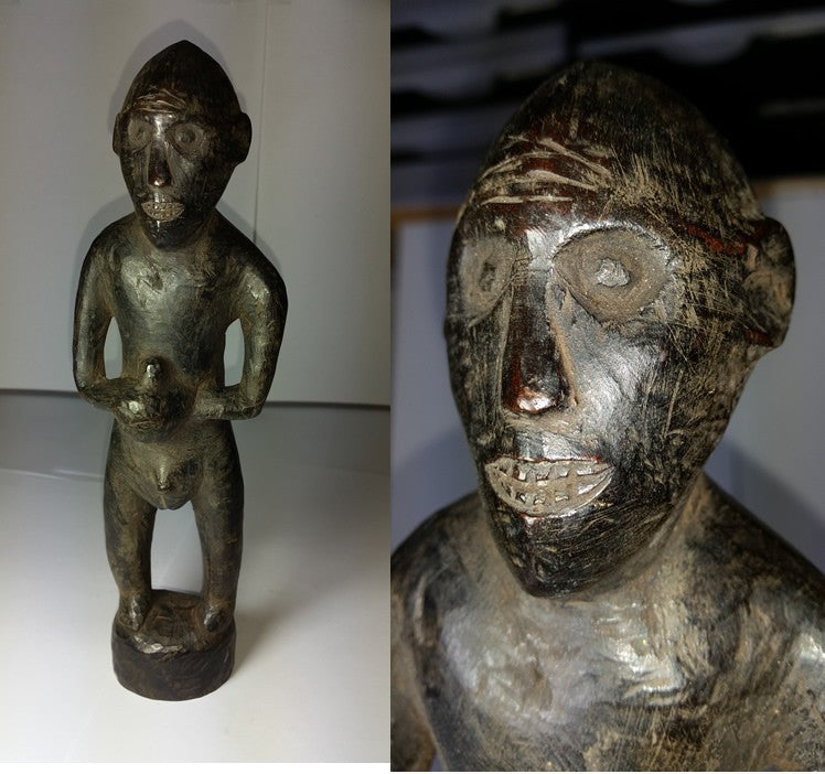 Statuette antropomorphe shamaniste himalayenne