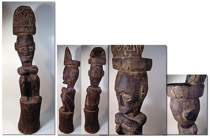 Grande statue Atoni milieu XXème 120cm