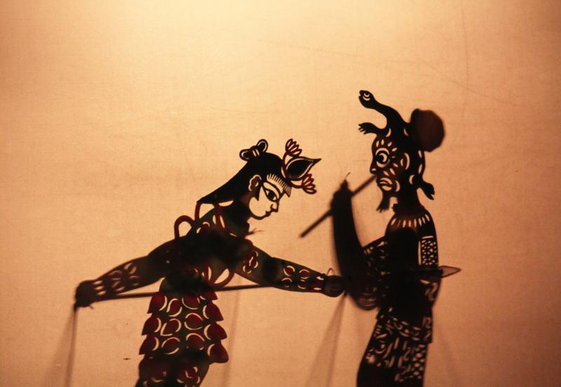 Spectacle de marionnette chinoise