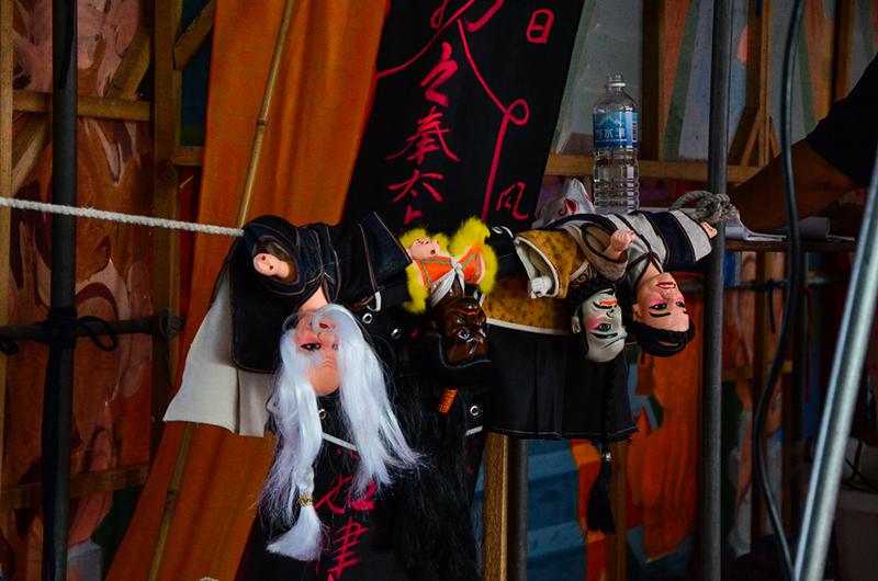 Fabrication d'une marionnette chinoise