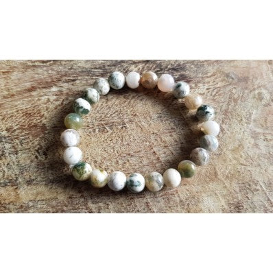 Bracelet Mala tibetain en pierre Reiki ---