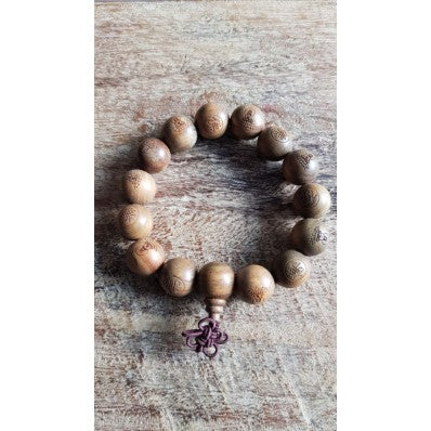 Bracelet mala en bois de phoebe zhennan