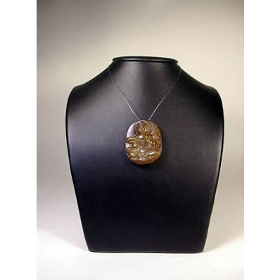 Pendentif en jade Guanyin ---