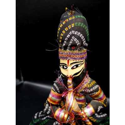 Kathputli : Marionnettes couple du rajastan XXème ---