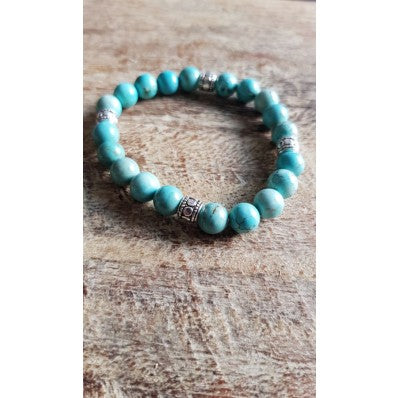 Bracelet Mala tibetain en pierre Reiki ---