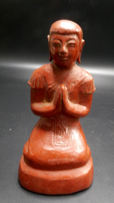 Statue bonze birman milieu XXème