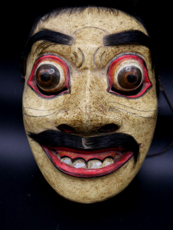 Masque  javanais du Topeng mil. XXème