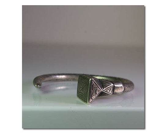 Bracelet indien en argent XIXèeme